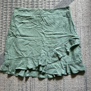 Altar’d state green mini skirt